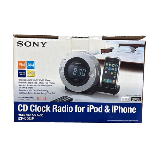 Sony dream machine icf - machine, icf-cd3ip