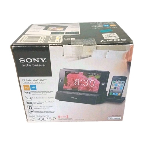 Sony dream machine - sony, icf-cl75ip