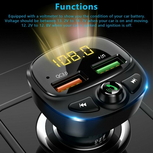 Trasmettitore bluetooth 0 - trasmettitore, fm